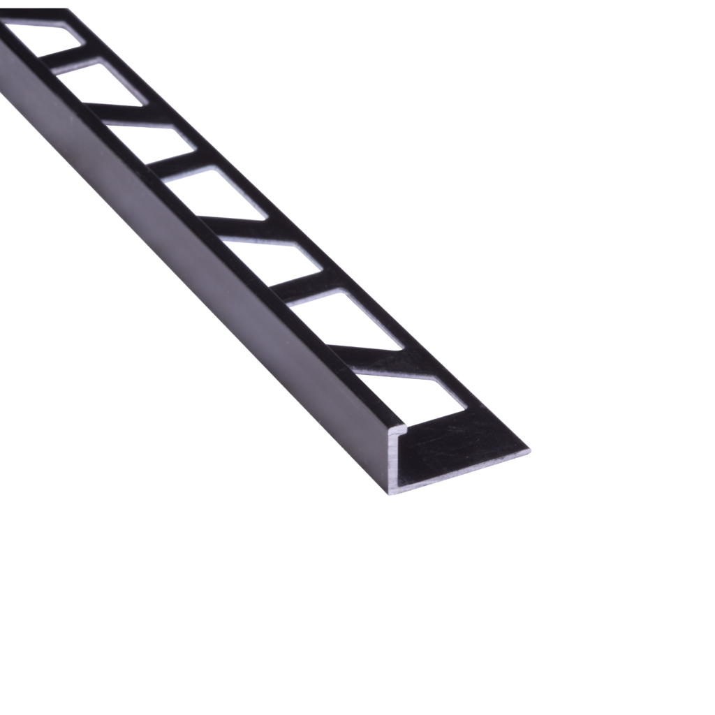 StrongBond Black Square Tile Trim 10mm