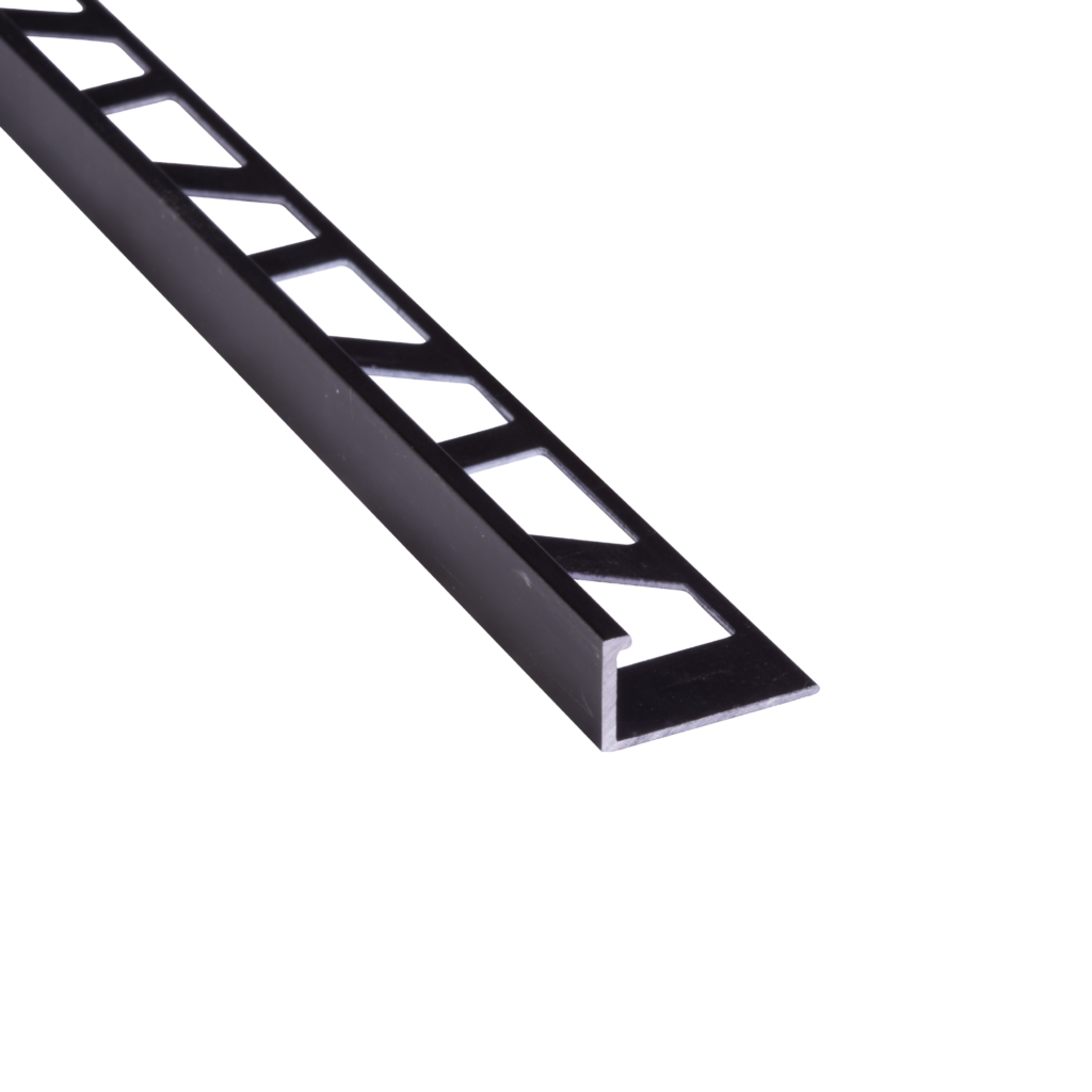 StrongBond Black Square Tile Trim 11mm